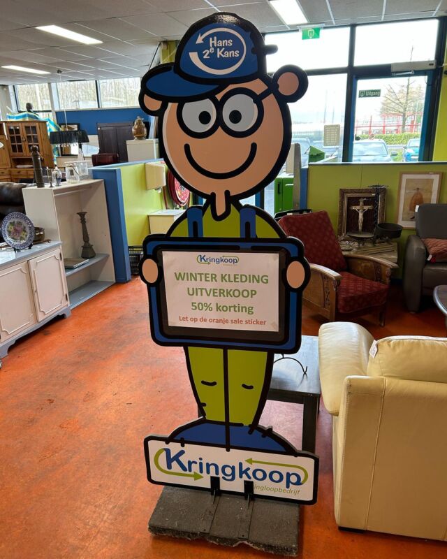 De winterkleding is vanaf nu in de uitverkoop. Wees er snel bij!!