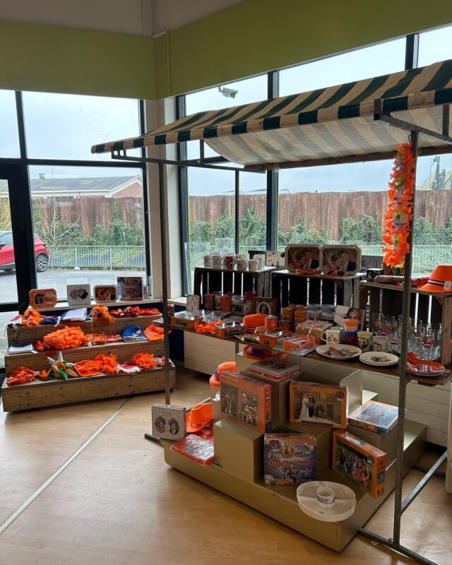 Volgende week koningsdag🤴wij zijn er klaar voor!!!